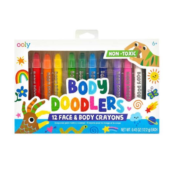 Ooly Body Doodlers Face & Body Crayons - 0 Ooly Body Doodlers Face & Body Crayons - 0