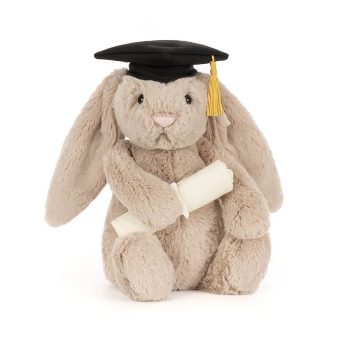 Bashful Bunny Graduation Outfit by Jellycat - 0 Bashful Bunny Graduation Outfit by Jellycat - 0
