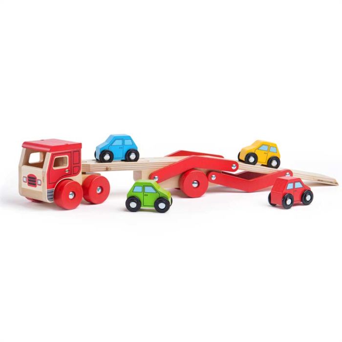 Transporter Lorry by Bigjigs - 0