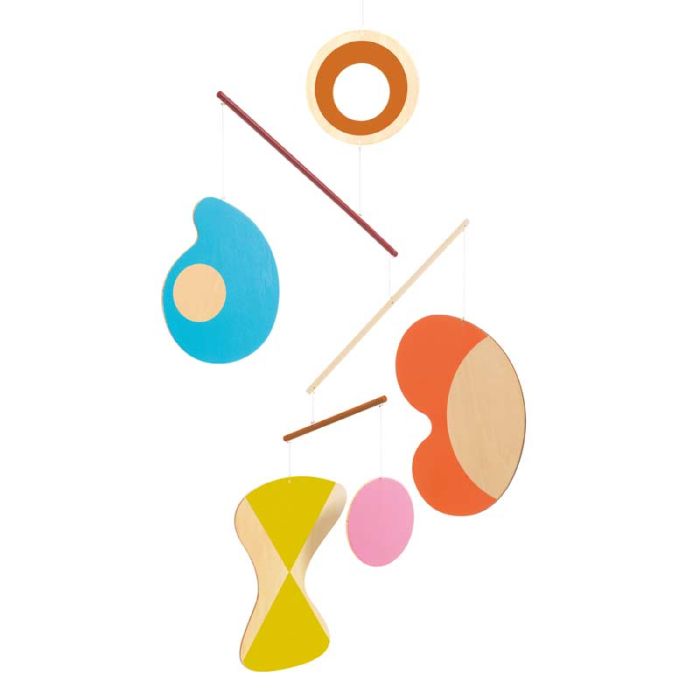 Abstraction Wooden Mobile by Djeco - 0