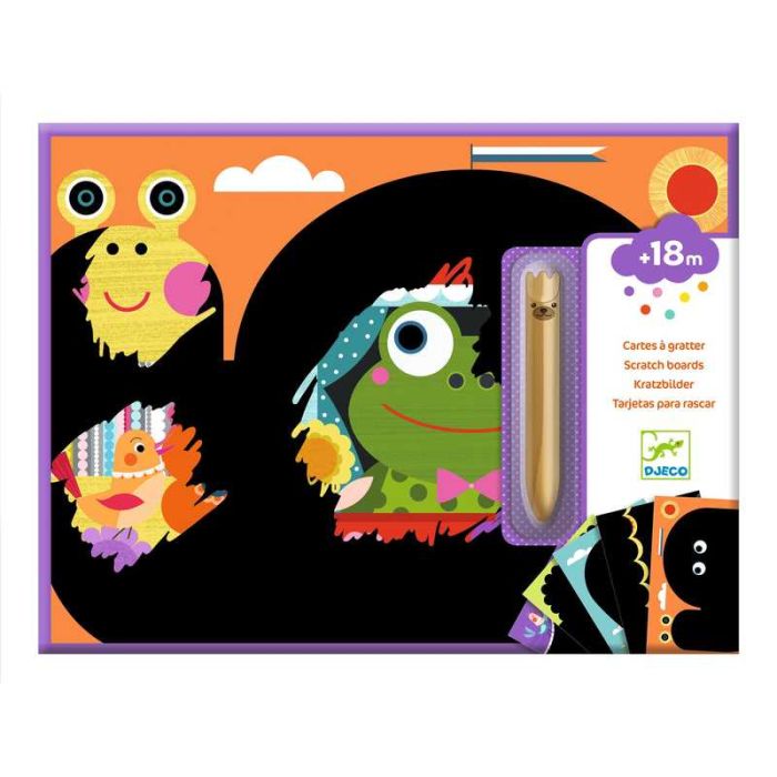 It's Fun to Discover Scratch Cards by Djeco - 0 It's Fun to Discover Scratch Cards by Djeco - 0