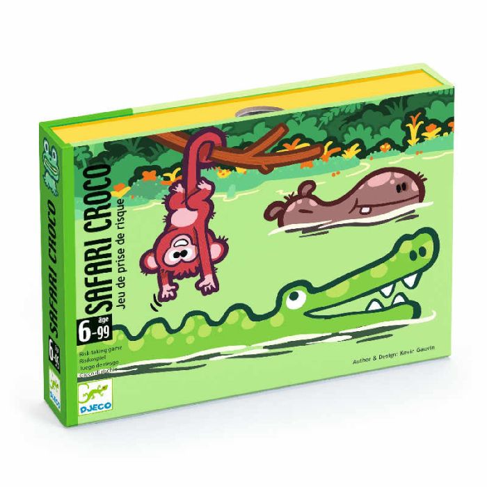 Safari Croco Card Game by Djeco - 0 Safari Croco Card Game by Djeco - 0