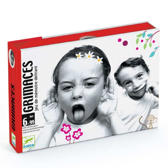 Grimaces Card Game by Djeco - 0 Grimaces Card Game by Djeco - 0