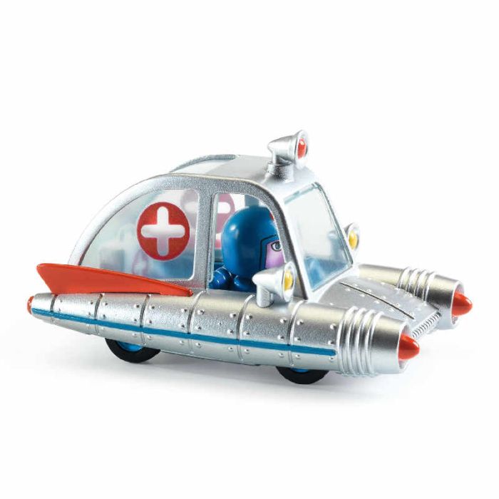 Space Ambulance Crazy Motors by Djeco - 0 Space Ambulance Crazy Motors by Djeco - 0