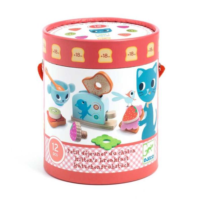 Kitten’s Breakfast by Djeco - 0 Kitten’s Breakfast by Djeco - 0