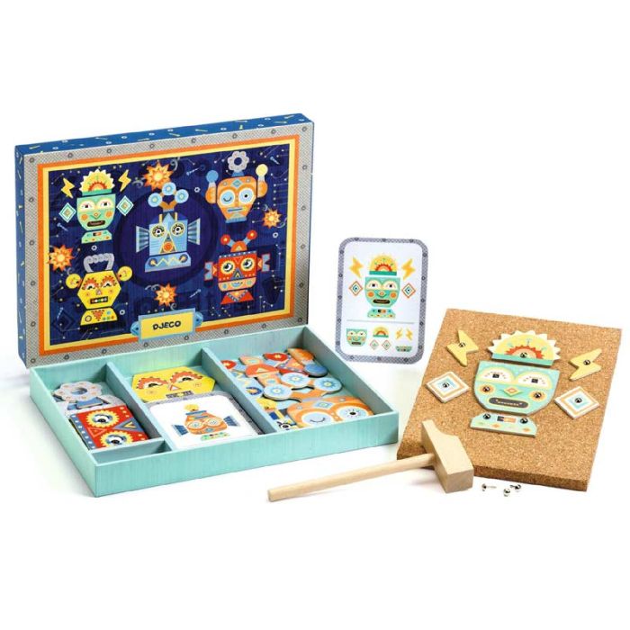 Robots Tap Tap by Djeco - 0 Robots Tap Tap by Djeco - 0