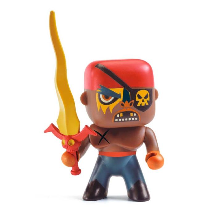 Biglos Pirate Arty Toy by Djeco - 0 Biglos Pirate Arty Toy by Djeco - 0
