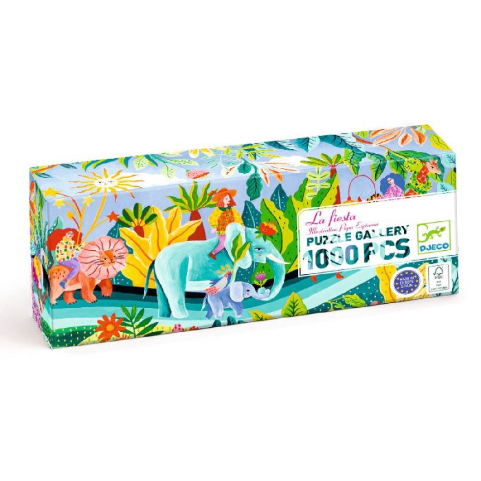Djeco La Fiesta 1000 Piece Gallery Jigsaw Puzzle - 0 Djeco La Fiesta 1000 Piece Gallery Jigsaw Puzzle - 0