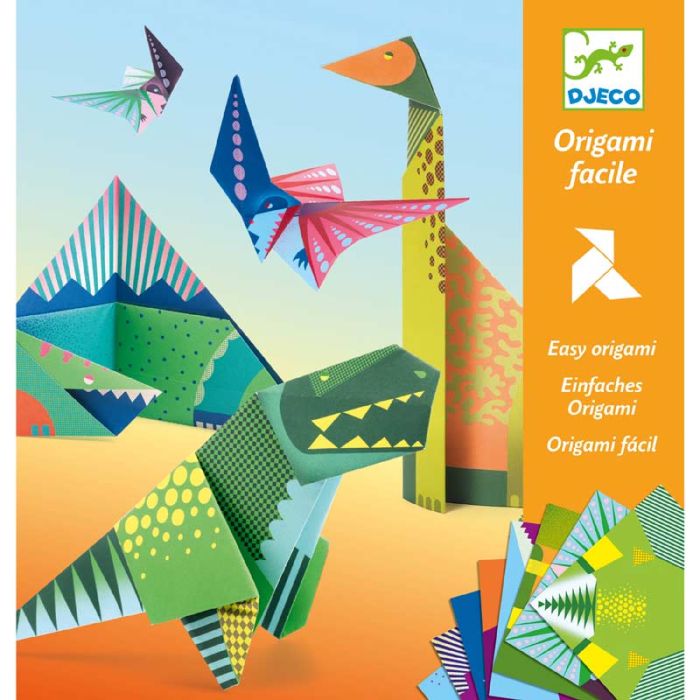 Dinosaurs Origami - Design By from Djeco - 0 Dinosaurs Origami - Design By from Djeco - 0