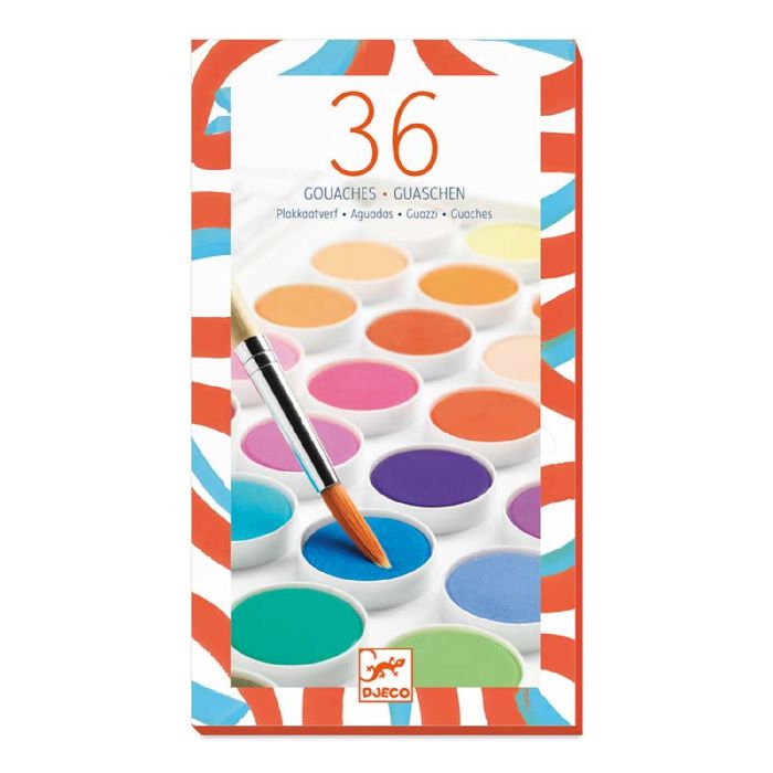 36 Colour Cakes by Djeco - 0 36 Colour Cakes by Djeco - 0