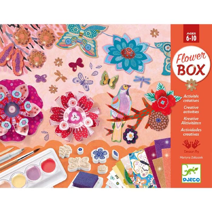The Flower Garden Multi Craft Set by Djeco - 0 The Flower Garden Multi Craft Set by Djeco - 0