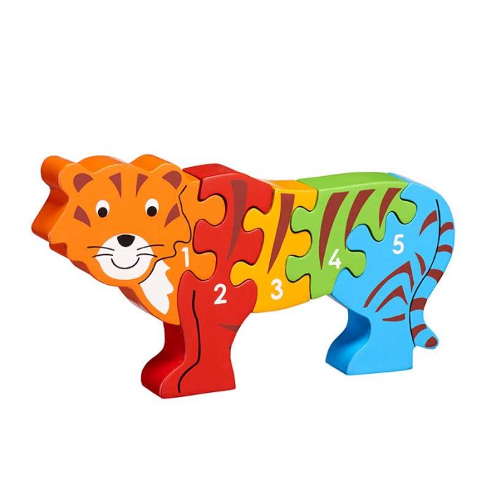 Tiger 1-5 Jigsaw by Lanka Kade - 0