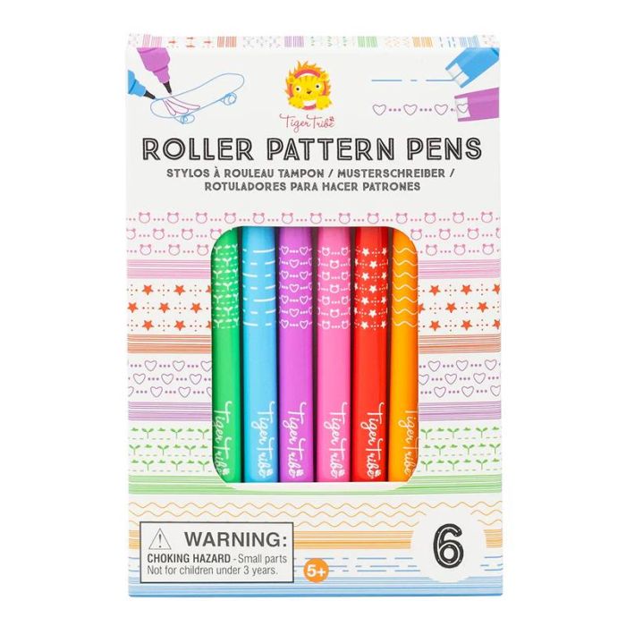 Roller Pattern Pens by Tiger Tribe - 0 Roller Pattern Pens by Tiger Tribe - 0