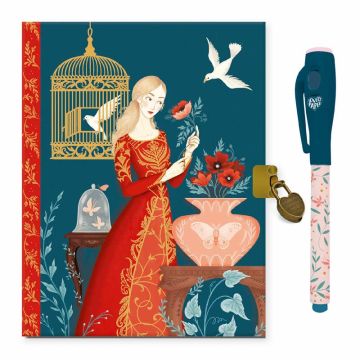 Lisa Secret Notebook with Magic Pen by Djeco - 0