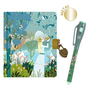 Charlotte Little Secret Notebook with Magic Pen by Djeco - 0