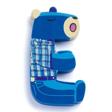 E - Animals Door Letter by Djeco - 0 E - Animals Door Letter by Djeco - 0