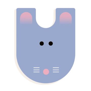 U - Graphic Animal Letter by Djeco - 0
