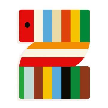 Z - Graphic Animal Letter by Djeco - 0