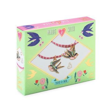 Bird Ribbons Beads & Jewellery Craft by Djeco - 0