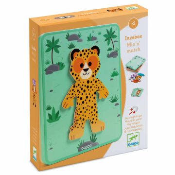 InZeBox Mix'n'Match - Wooden Magnetics by Djeco - 0