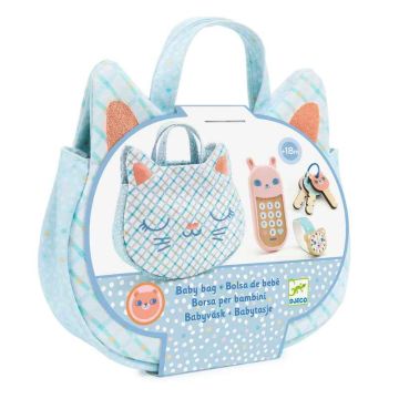 Baby Cat Handbag with Accessories by Djeco - 0