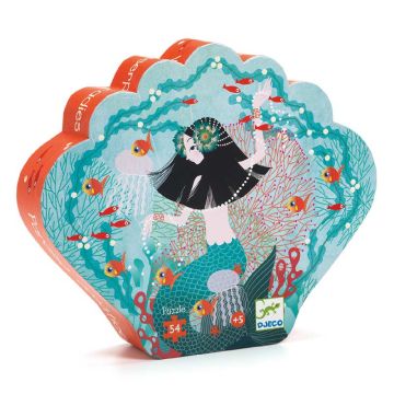 Aquatic Paradise 54pcs Silhouette Puzzle by Djeco - 0