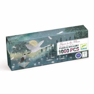 1000 pcs Hymn to the Moon Puzzle Gallery by Djeco - 0