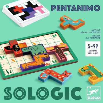 Pentanimo Logic Game by Djeco - 0