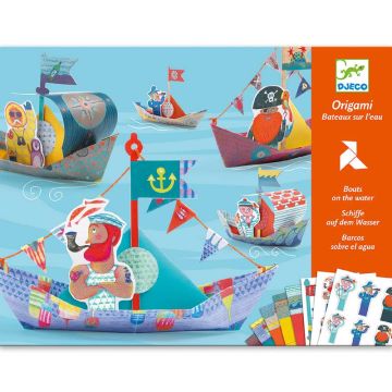 Origami Floating Boats by Djeco - 0