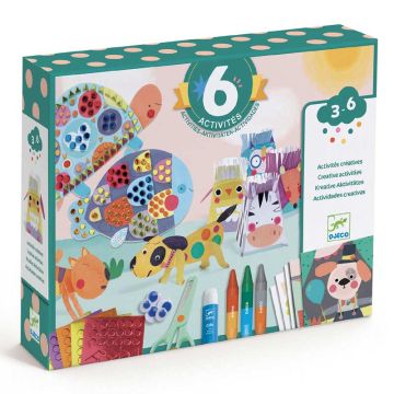 Animal Houses Multi-Activity Kit by Djeco - 0