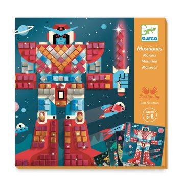 Space Battle Mosaic Kit by Djeco - 0