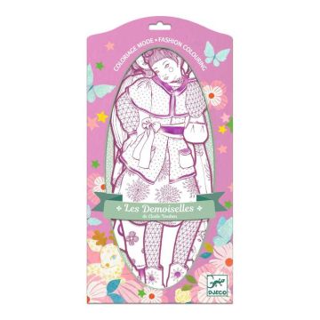 Rosemary & Friends Les Demoiselles Colouring by Djeco - 0