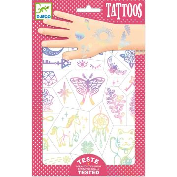 Lucky Charms Iridescent Tattoos by Djeco - 0
