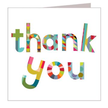 Glossy Thank You Card by Kali Stileman - 0