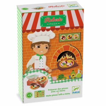 Roberto Pizza Set by Djeco - 0