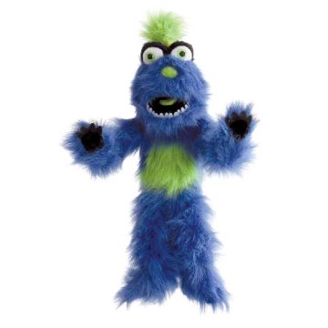 Blue Monster Large Hand Puppet - 0