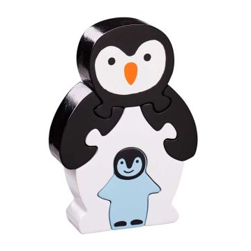 Penguin & Baby Jigsaw by Lanka Kade - 0