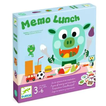 Memo Lunch Game by Djeco - 0
