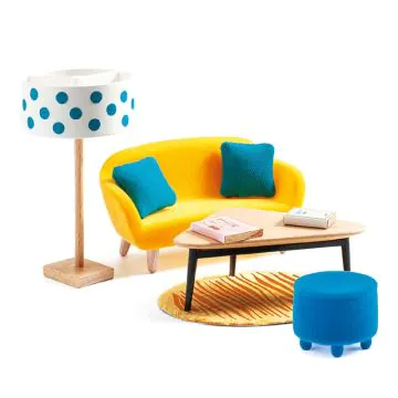 The Orange Living Room by Djeco - 0