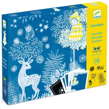 By the Light of the Moon Cyanotype Kit by Djeco - 0